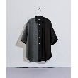 ティーケー タケオ キクチ(tk.TAKEO KIKUCHI)のTRレギュラーカラー半袖シャツ ブラック(519)