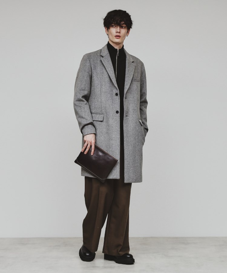 Refined Leather サコッシュ(ショルダーバッグ) | tk.TAKEO Refined Leather サコッシュ(ショルダーバッグ) | tk.TAKEO
