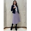 クードシャンス(COUP DE CHANCE)の【日本製】リールスムースミモレ丈スカート18