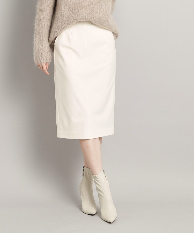 Plage【R’IAM】Iライン スカート 日本製 ホワイト 34