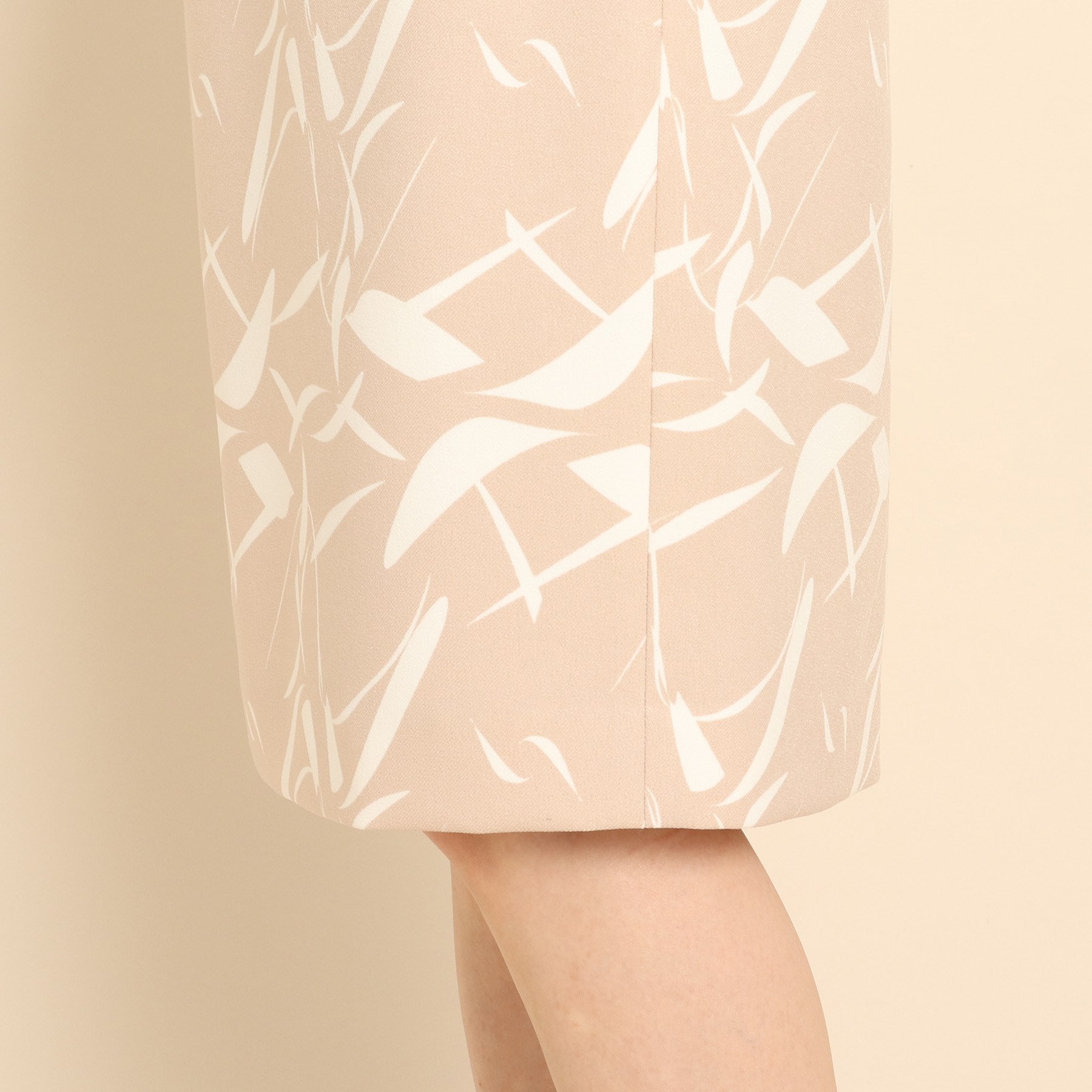 クードシャンス(COUP DE CHANCE)の【日本製/洗える/通勤】映える幾何学プリントタイトスカート6