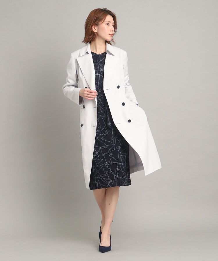 junhashimoto／BLANKET DOUBLE COAT トレンチコート