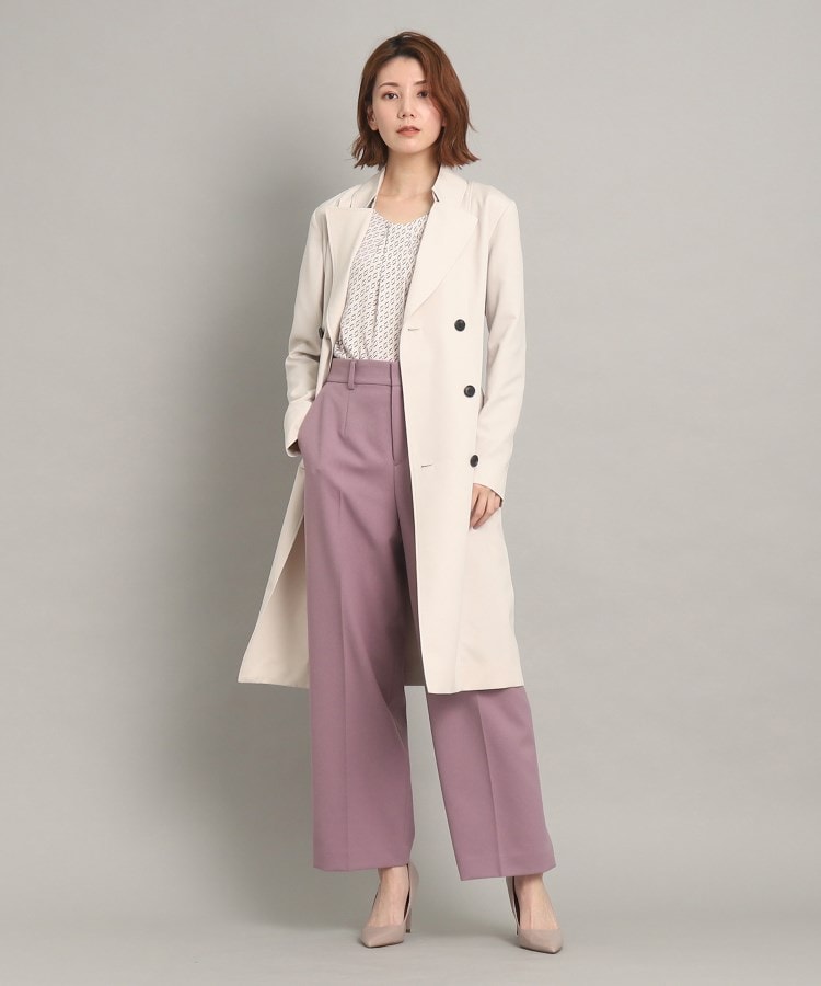 junhashimoto／BLANKET DOUBLE COAT トレンチコート