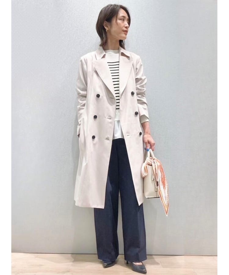 junhashimoto／BLANKET DOUBLE COAT トレンチコート