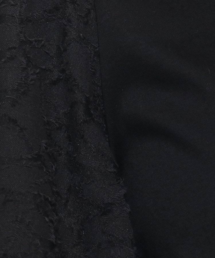 クードシャンス(COUP DE CHANCE)の【洗える／着映える】ジャガード素材のフレアー袖が女性らしいプルオーバージャージ8