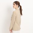 クードシャンス(COUP DE CHANCE)の【洗える／日本製／裏地無し／シワになりにくい／ソフトな風合い】オンオフ使えるダブルジャケット10