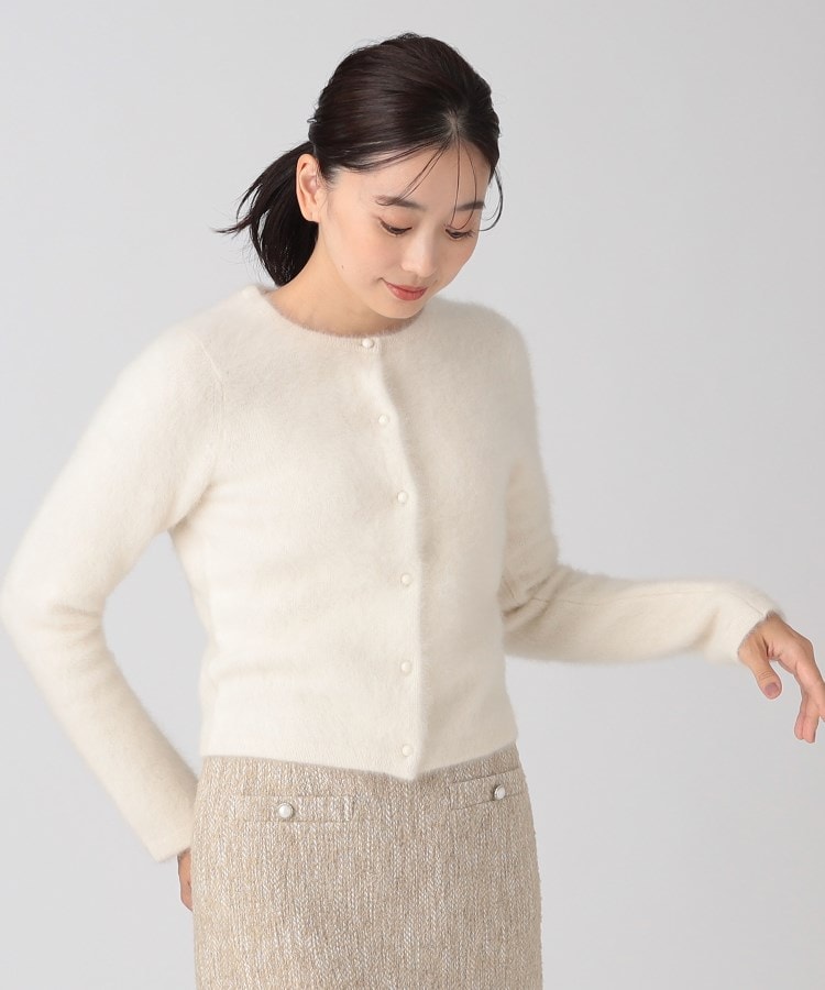 リッチな毛足/フォックス混/カシミヤ混】ふわふわの拘り素材 リッチな毛足/フォックス混/カシミヤ混】ふわふわの拘り素材