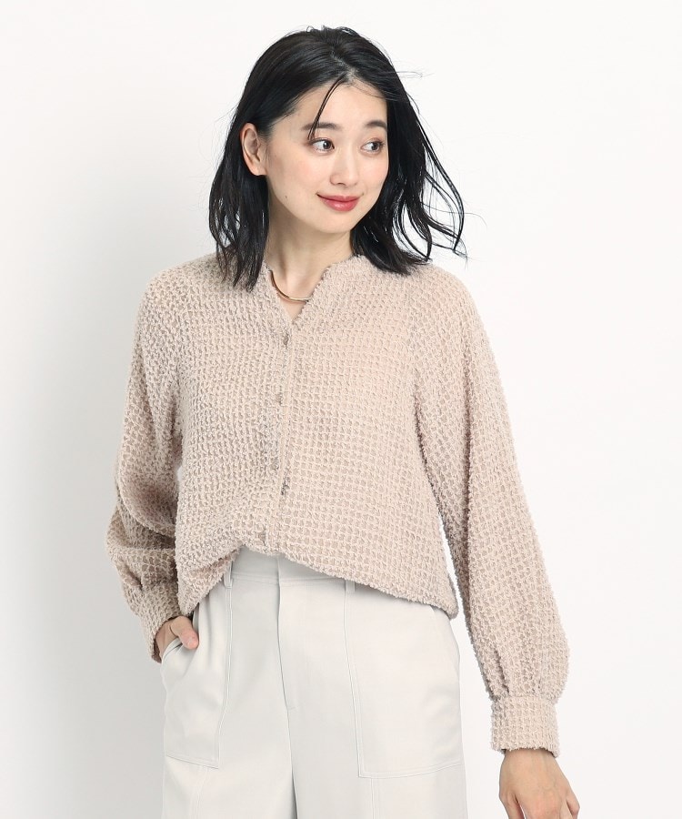 クードシャンス(COUP DE CHANCE)の【洗える】フェザーシフォンのブラウス1