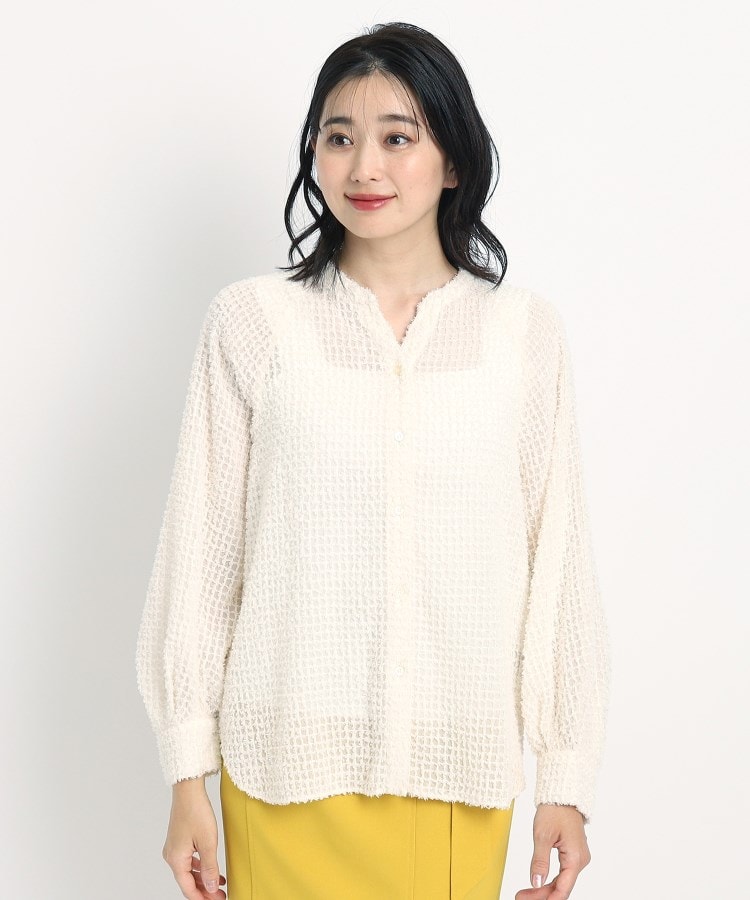 クードシャンス(COUP DE CHANCE)の【洗える】フェザーシフォンのブラウス13