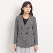 クードシャンス(COUP DE CHANCE)の【洗える】ノーカラーダブルジャケット15