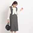 クードシャンス(COUP DE CHANCE)の【洗える】大人フェミニンワンピース ブラック(419)