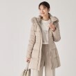 クードシャンス(COUP DE CHANCE)の【フード取外し可/フォックス使用（取外し可）】拘りのシルエット！ウエストマークの華やかダウンコート5