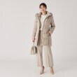 クードシャンス(COUP DE CHANCE)の【フード取外し可/フォックス使用（取外し可）】拘りのシルエット！ウエストマークの華やかダウンコート6