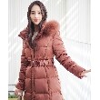 クードシャンス(COUP DE CHANCE)の【フード取外し可/フォックス使用（取外し可）】拘りのシルエット！ウエストマークの華やかダウンコート14