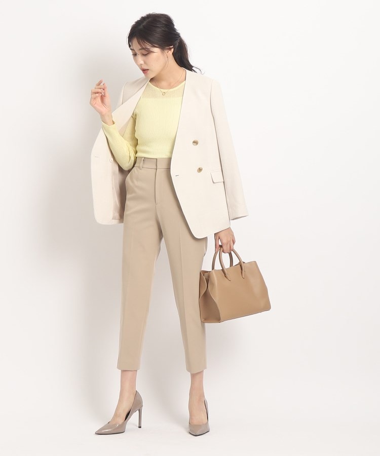 洗える】センタープレス入パンツ(6~9分丈パンツ) | COUP DE 洗える】センタープレス入パンツ(6~9分丈パンツ) | COUP DE