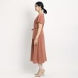 クードシャンス(COUP DE CHANCE)の【洗える／日本製／清涼感】夏におすすめ！女性らしいカシュクール風デザインワンピース14