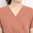 クードシャンス(COUP DE CHANCE)の【洗える／日本製／清涼感】夏におすすめ！女性らしいカシュクール風デザインワンピース16