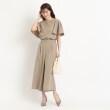 クードシャンス(COUP DE CHANCE)の【洗える／日本製／シワになりにくい／清涼感／セットアップ可】オンオフ可、リラクシーなガウチョパンツ11