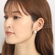 クードシャンス(COUP DE CHANCE)のフープダイヤ風ピアス5