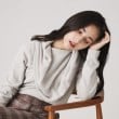 クードシャンス(COUP DE CHANCE)の【日本製】オフショルニットプルオーバー ライトグレー(011)