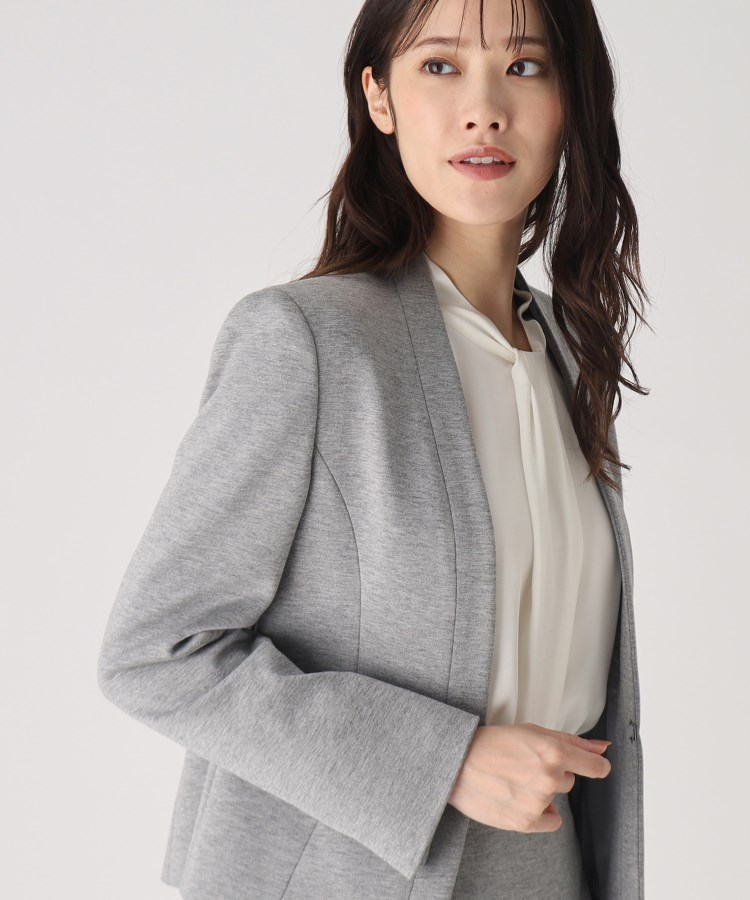 日本製／伸縮性／着心地◎／通勤／セットアップ可】拘りの女性