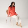 クードシャンス(COUP DE CHANCE)の【洗える／日本製】リブ柄変化ニットトップス2
