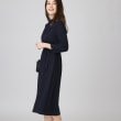 クードシャンス(COUP DE CHANCE)の【洗える／日本製／ドレープ】アシメドレープが女性らしいワンピース6