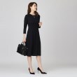 クードシャンス(COUP DE CHANCE)の【洗える／日本製／ジャージ素材】スタイルアップ効果！女性らしいシルエットのワンピース6