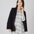 クードシャンス(COUP DE CHANCE)の【洗える／日本製／ジャージ素材】スタイルアップ効果！女性らしいシルエットのワンピース ライトグレー(411)