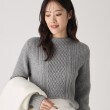クードシャンス(COUP DE CHANCE)の【洗える／日本製】カジュアル過ぎない！大人のケーブルニットプルオーバー9
