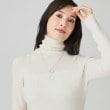 クードシャンス(COUP DE CHANCE)のジルコニアWリングネックレス【ギフトBOX入り】6
