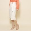 クードシャンス(COUP DE CHANCE)の【洗える】女性らしい美しさを演出する ラップデザインのタイトスカート1