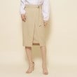 クードシャンス(COUP DE CHANCE)の【洗える】女性らしい美しさを演出する ラップデザインのタイトスカート5