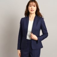 極美品】プラステ セットアップ スーツ ストレッチ ノーカラー
