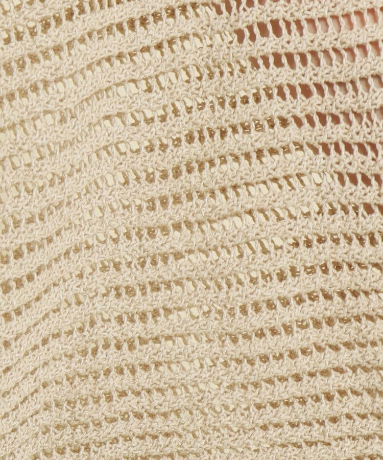 クードシャンス(COUP DE CHANCE)の【洗える／メッシュ編み／ショート丈羽織】さらりと羽織れる 女性らしいニットボレロ12