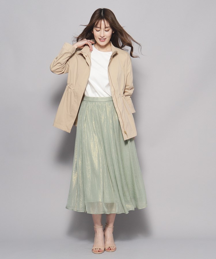 クードシャンス(COUP DE CHANCE)のシャイニーシフォンスカート12