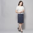クードシャンス(COUP DE CHANCE)の【洗える／日本製】麻調タイトスカート35