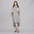 クードシャンス(COUP DE CHANCE)の【洗える／日本製】ジオメ柄タイトスカート2