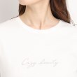 クードシャンス(COUP DE CHANCE)の【洗える／日本製】夏のスタイリングに活躍するロゴTシャツ12
