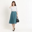クードシャンス(COUP DE CHANCE)の【洗える／日本製】パンツスタイルに！ストライプ柄プルオーバージャージ3
