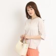 クードシャンス(COUP DE CHANCE)の【洗える／日本製】パンツスタイルに！ストライプ柄プルオーバージャージ5