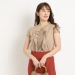 クードシャンス(COUP DE CHANCE)の【洗える／日本製／レース使い】一枚でサマになる、フェミニンプルオーバージャージ ベージュ(052)