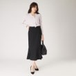 クードシャンス(COUP DE CHANCE)の【洗える】配色ボウタイのニットトップス7