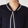 クードシャンス(COUP DE CHANCE)の【洗える】配色ボウタイのニットトップス21