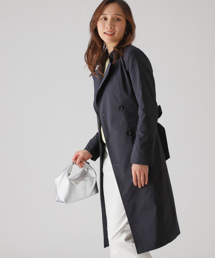 撥水加工】きれいめ定番トレンチコート(トレンチコート 撥水加工】きれいめ定番トレンチコート(トレンチコート