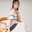 クードシャンス(COUP DE CHANCE)の【洗える／日本製】繊細なレース編みのニットドレス ホワイト(501)