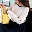 クードシャンス(COUP DE CHANCE)の【洗える】配色ニットプルオーバー21