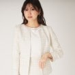 クードシャンス(COUP DE CHANCE)の【日本製】ファンシーツィードジャケット2