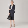 クードシャンス(COUP DE CHANCE)の【洗える／日本製／裏なし／ジャージ素材／セットアップ可】さらっと着られる！ショールカラージャケット7
