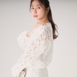 クードシャンス(COUP DE CHANCE)の【レース／セットアップ可】華やかレースブルゾン2